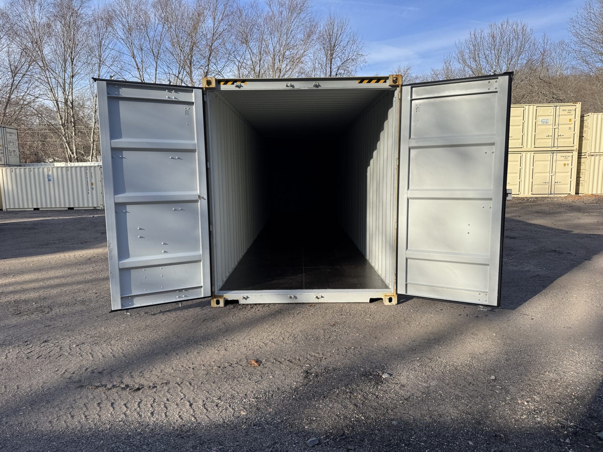 40′ x 8′ x 9.5′ Tall – New *High Cube Shipping/Storage Container