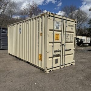 20′ x 8′ x 9.5′ Tall– New **HC** Shipping/Storage Container – Wind and Watertight – BEIGE