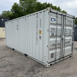 20′ x 8′ x 8.5′ Tall– New Shipping/Storage Container – Wind and Watertight – GRAY