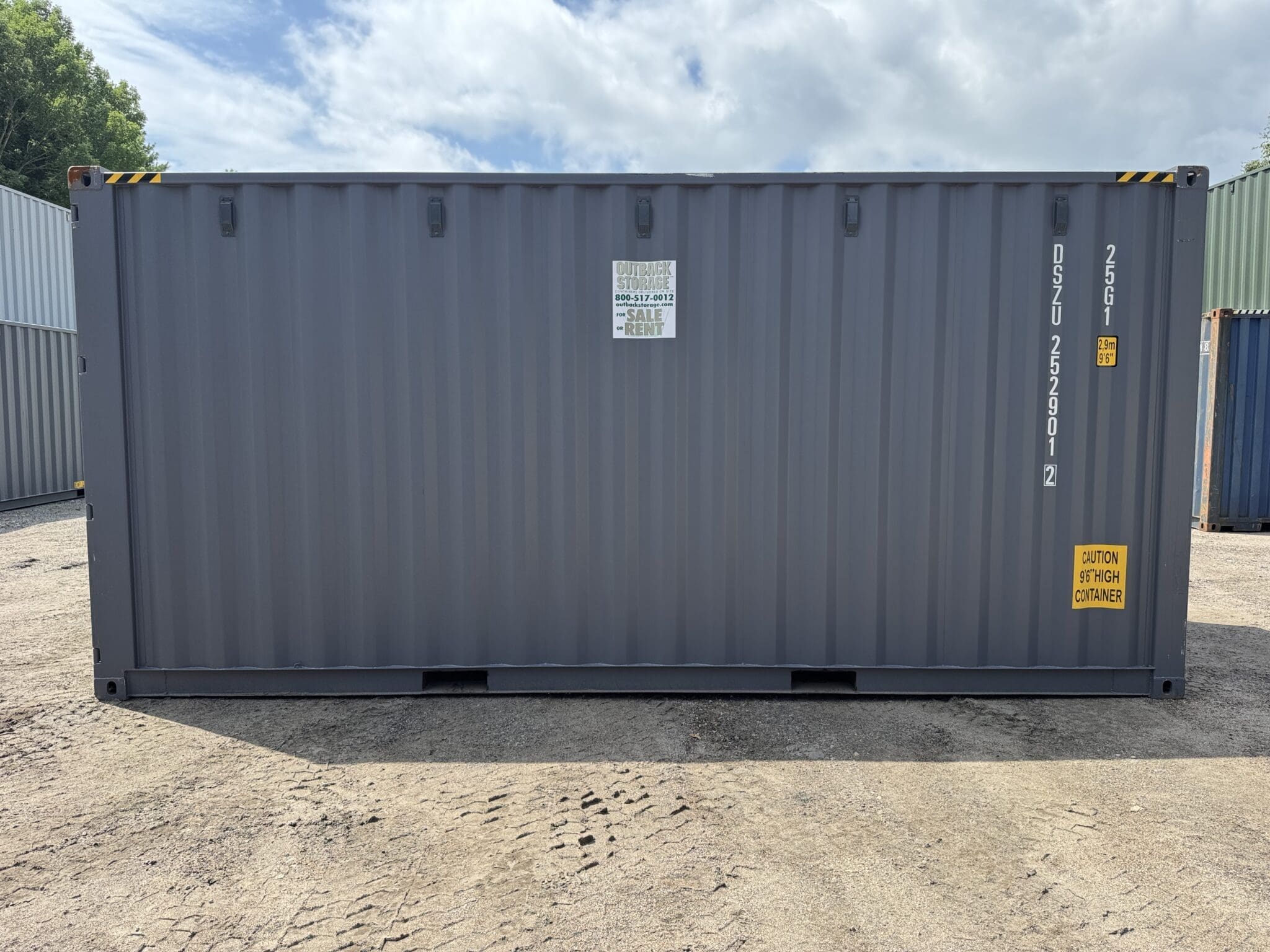 20′ x 8′ x 9.5′ Tall– New **HC** Shipping/Storage Container – Wind