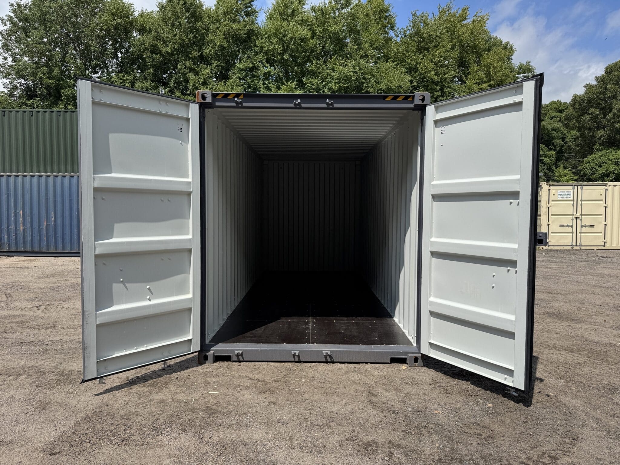 20′ x 8′ x 9.5′ Tall– New **HC** Shipping/Storage Container – Wind