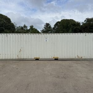 40′ x 8′ x 9.5′ Tall – **2021 GENTLY USED** *High Cube Shipping/Storage Container – Wind and Watertight-GRAY