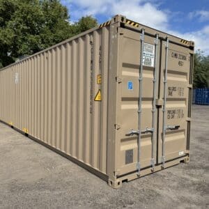 40′ x 8′ x 9.5′ Tall – ***UNIQUE COLOR**New *High Cube Shipping/Storage Container – Wind and Watertight-LATE'