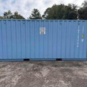 20′ x 8′ x 8.5′ Tall– New Shipping/Storage Container – Wind and Watertight – PRETTY BLUE