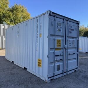 20′ x 8′ x 9.5′ Tall– New **HC** Shipping/Storage Container – Wind and Watertight – GRAY